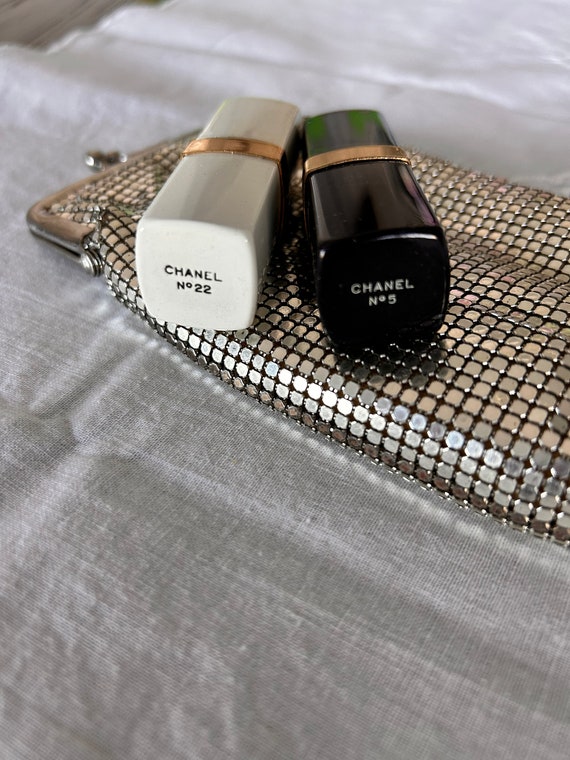 Chanel Empty Purse Perfume Atomizers With Original Metal 