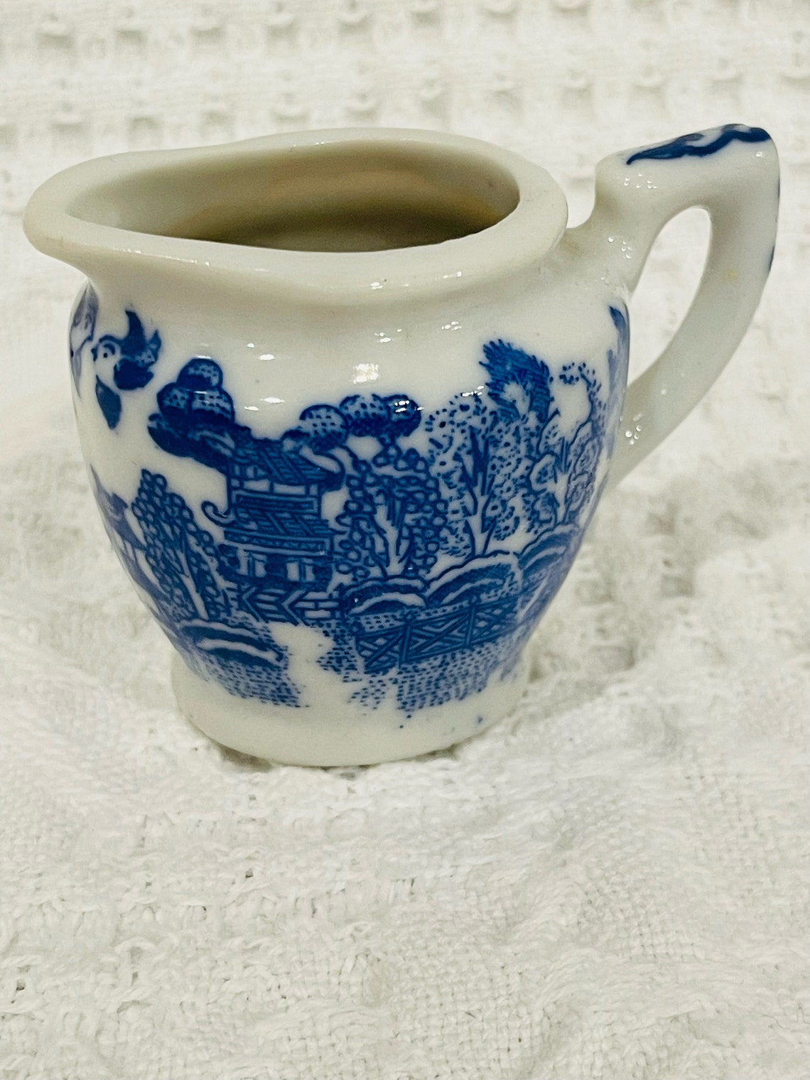 Child's Blue Willow Tea Set Made in Japan 11 Pieces Etsy