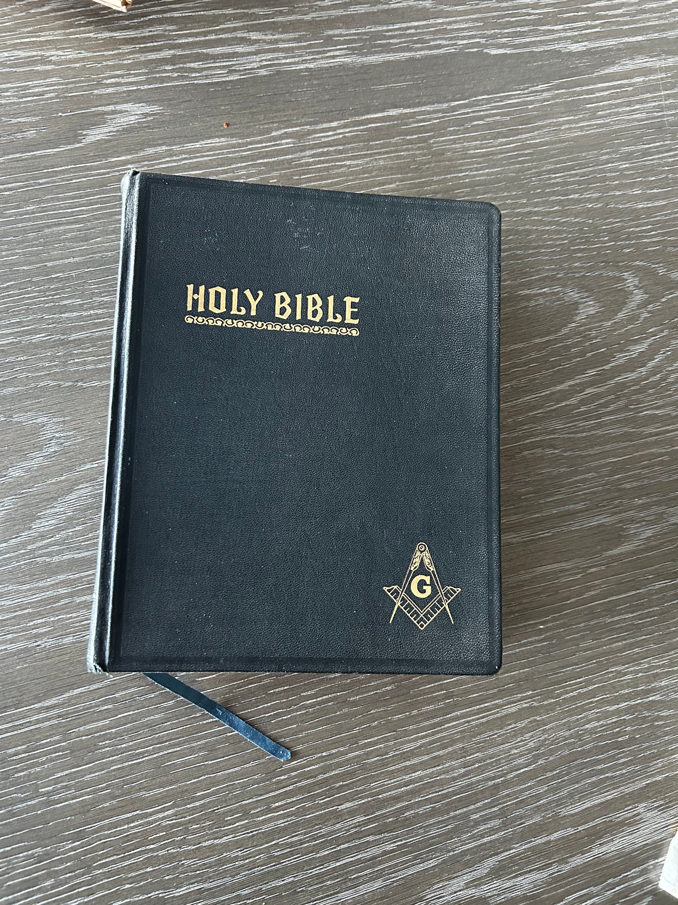 Holy Bible Red Letter Edition - Masonic Edition 1955 John