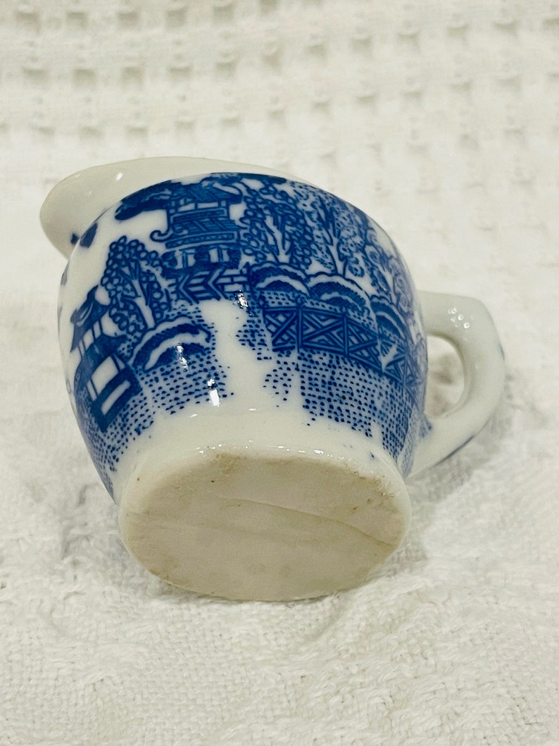 Child's Blue Willow Tea Set Made in Japan 11 Pieces Etsy