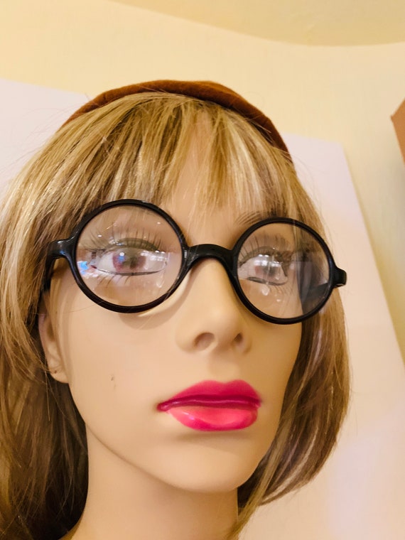 Round Bakelite Frame Eyeglasses Harry Potter Costu