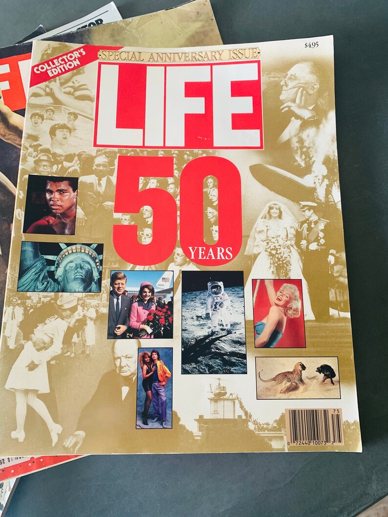 Life Magazine Special Anniversary Issue 50 Years 19361986 Etsy