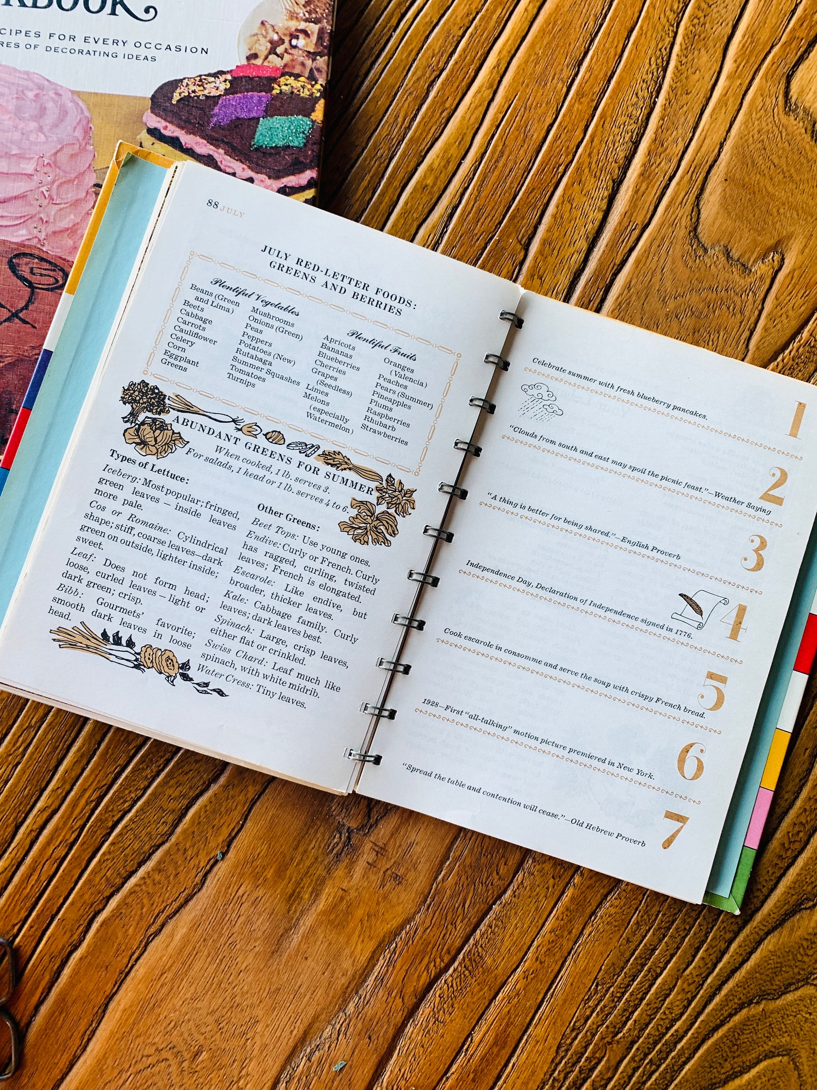 Betty Crocker's Cooking Calendar Guide to Meal Planning Etsy