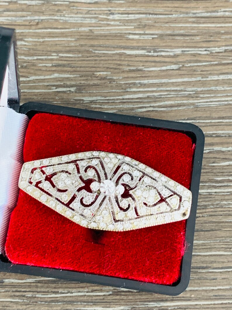 Art Deco Styled Costume Jewelry Ring Size 7 SOLD AS IS Etsy