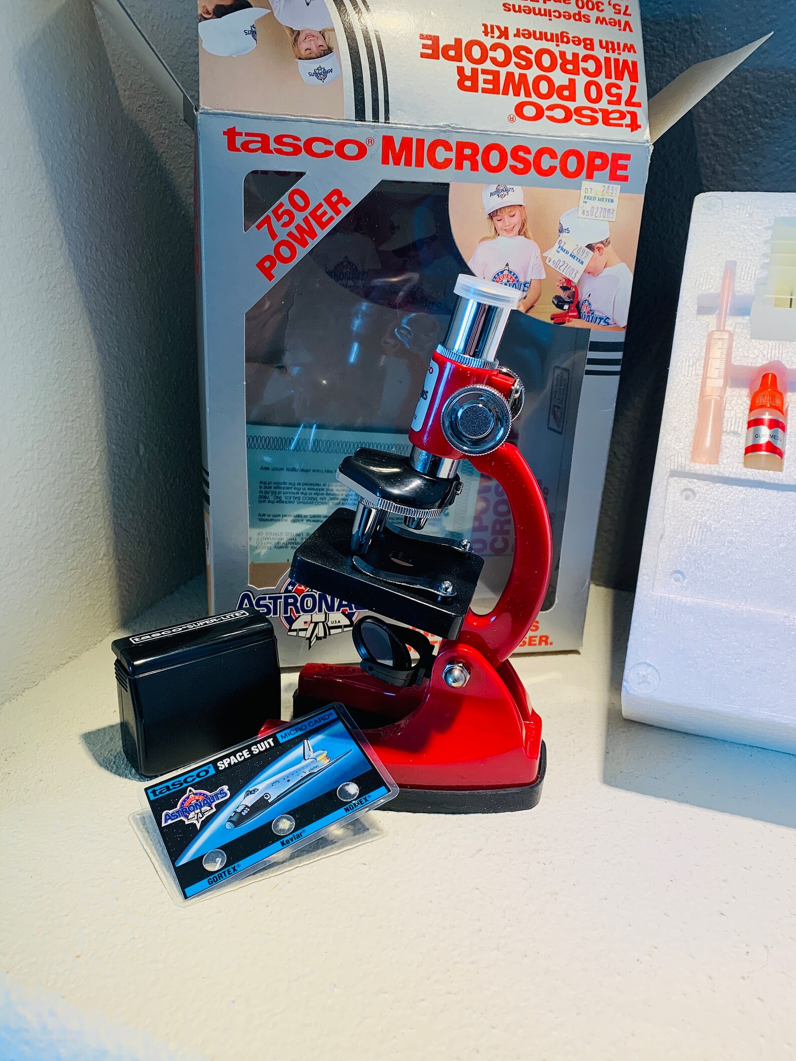 Tasco Superlite Microscope Complete in Box Instructions and Etsy