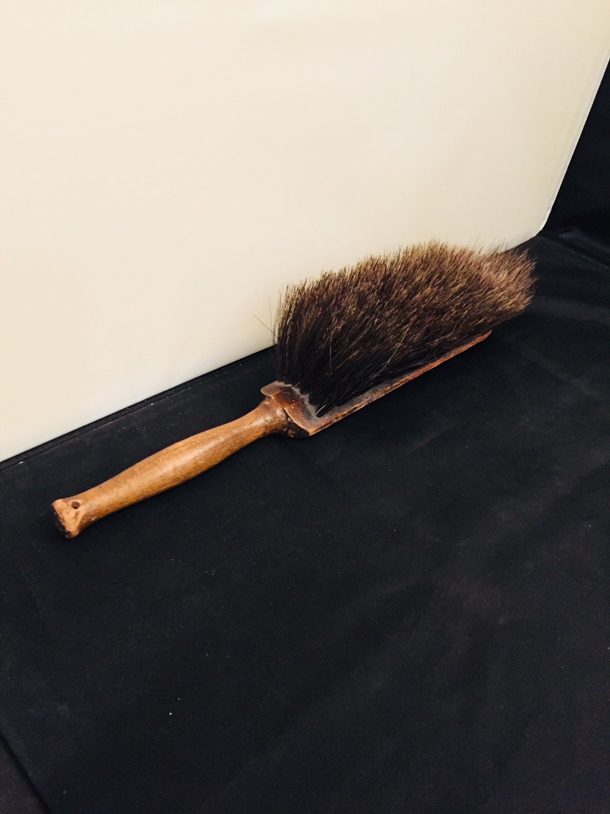 Hand Brush Sweeper Vintage Draftsman Horsehair Brush Etsy