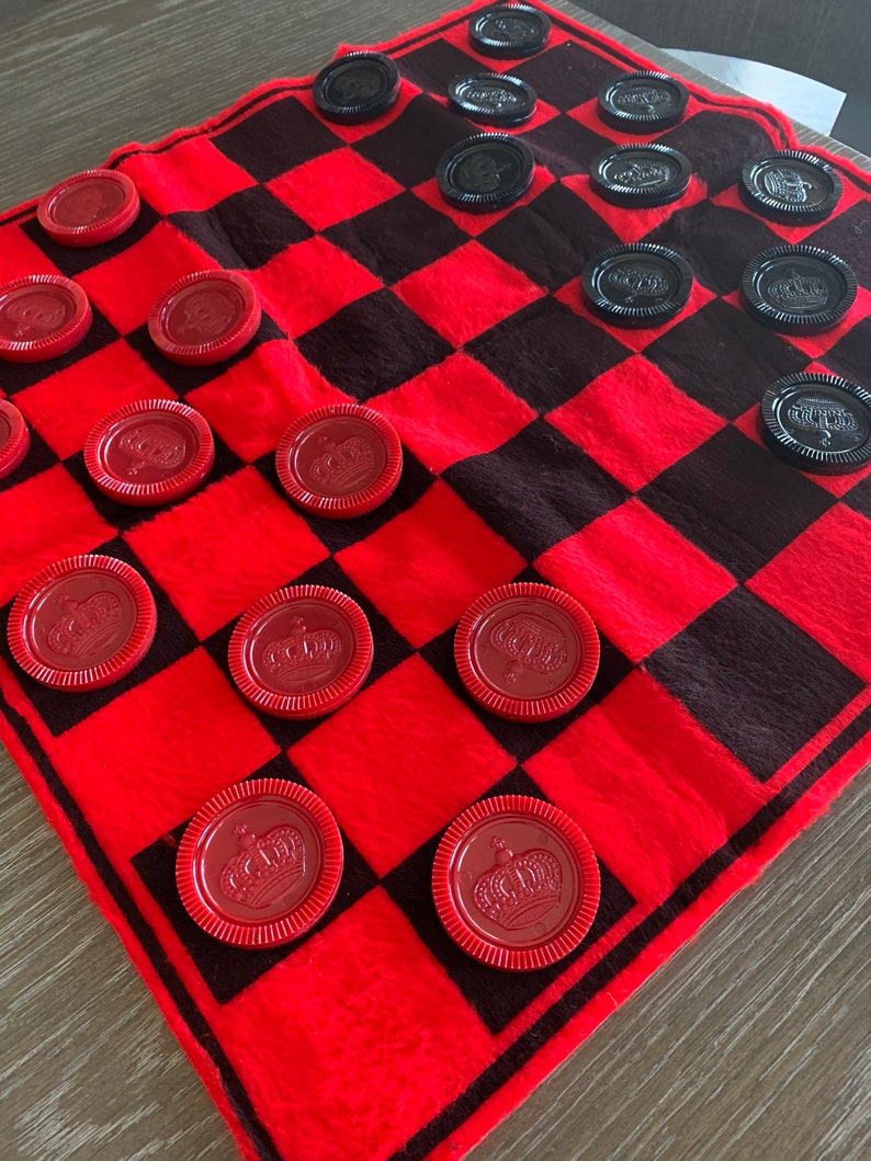 Strip Checkers X Rated King Size Checkers High Pile Playing Etsy
