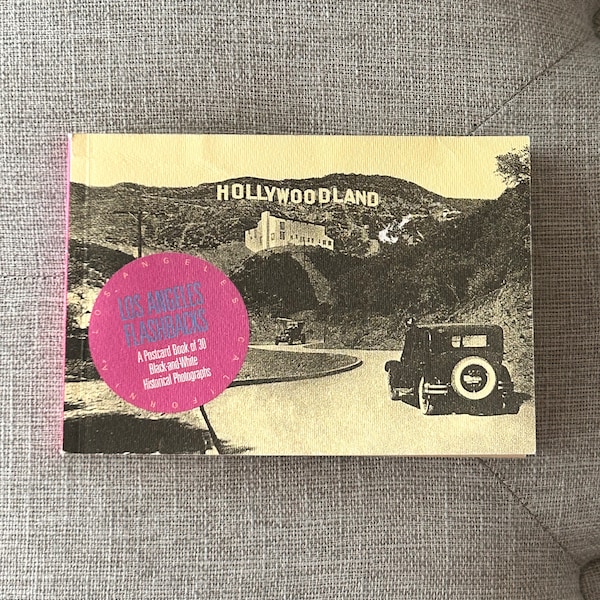 Hollywoodland Los Angeles Flashbacks Postcard Book Of 30 Historical Photos 1988