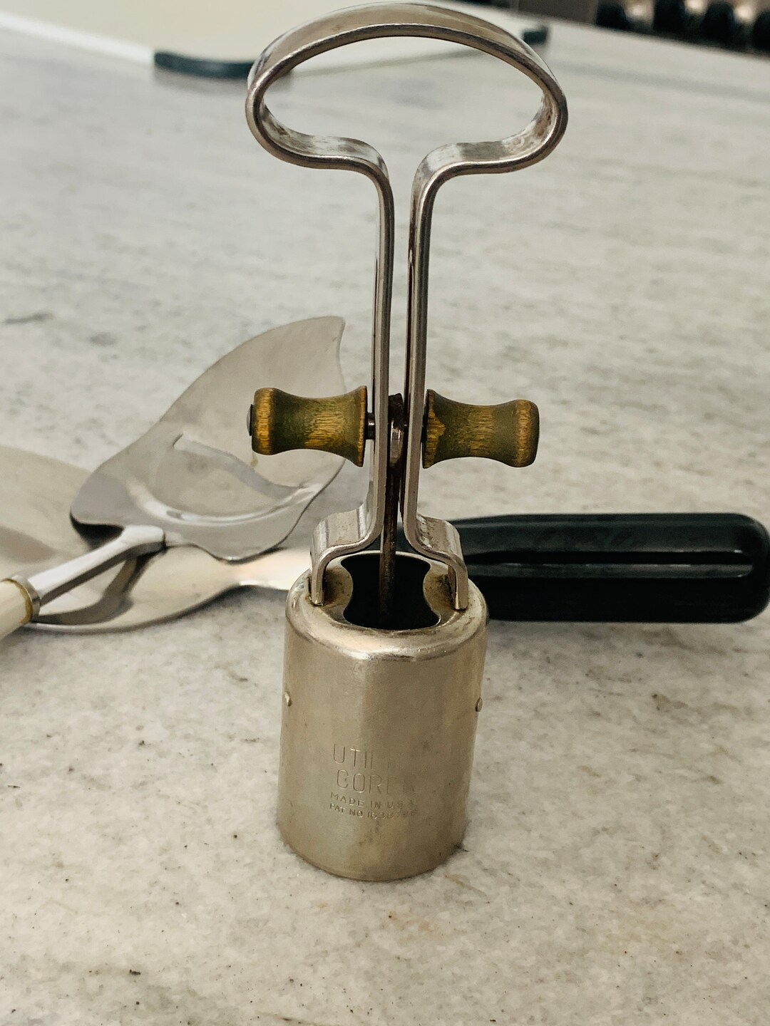 Purplus Fruit Coring Tool Stainless With Wood Handles Etsy