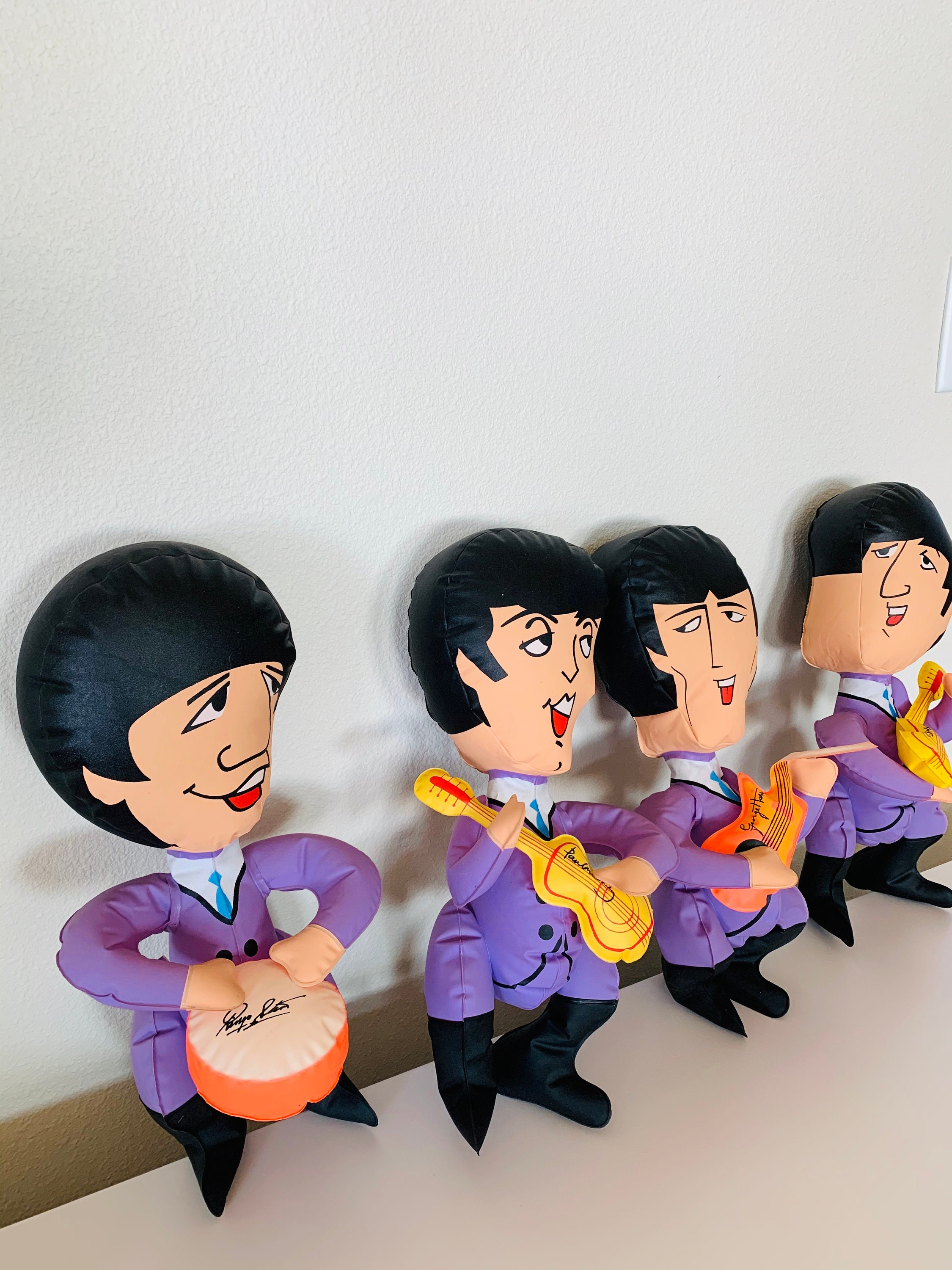 THE BEATLES ぬいぐるみ4点 4 3/26 ジョジョの奇妙な冒険 重ちー ハーヴェスト ぬいぐるみ