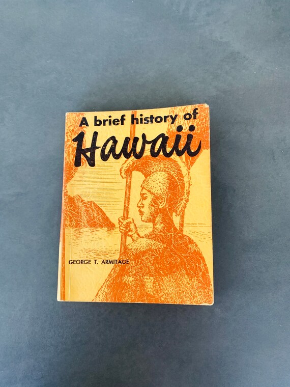 A Brief History of Hawaii T. Armitage Soft Cover 1961 Etsy