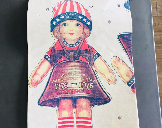Liberty Belle Fabric Doll the Toy Works Uncut Vintage Pillow - Etsy