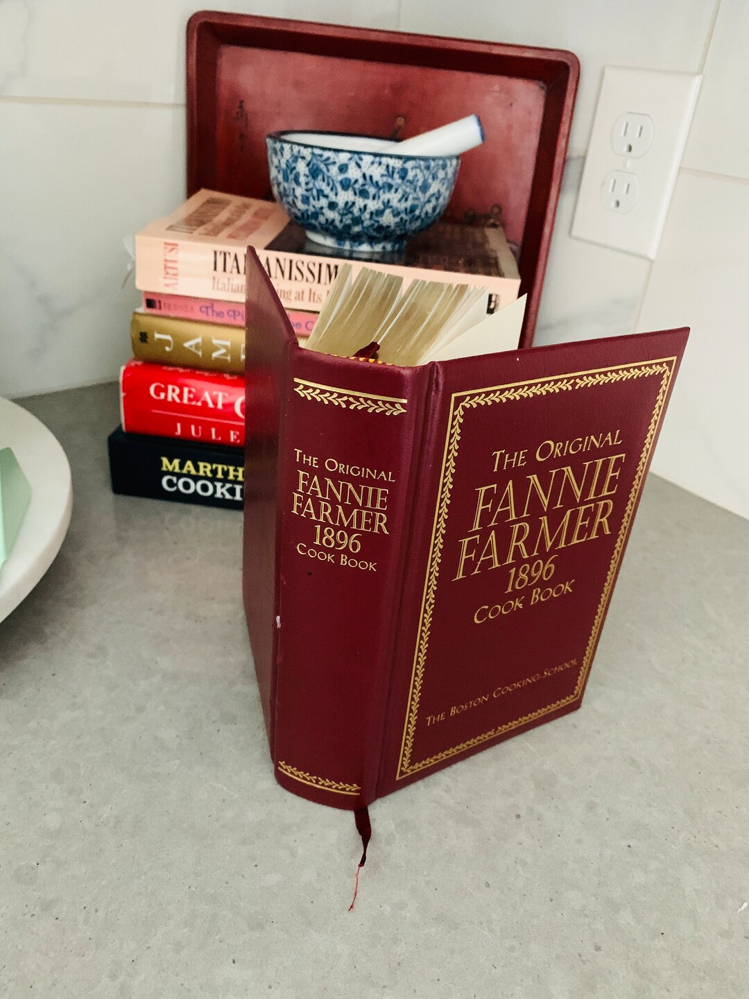 The Original Fannie Farmer Cookbook Reprint 1998 Hardback Illustrated