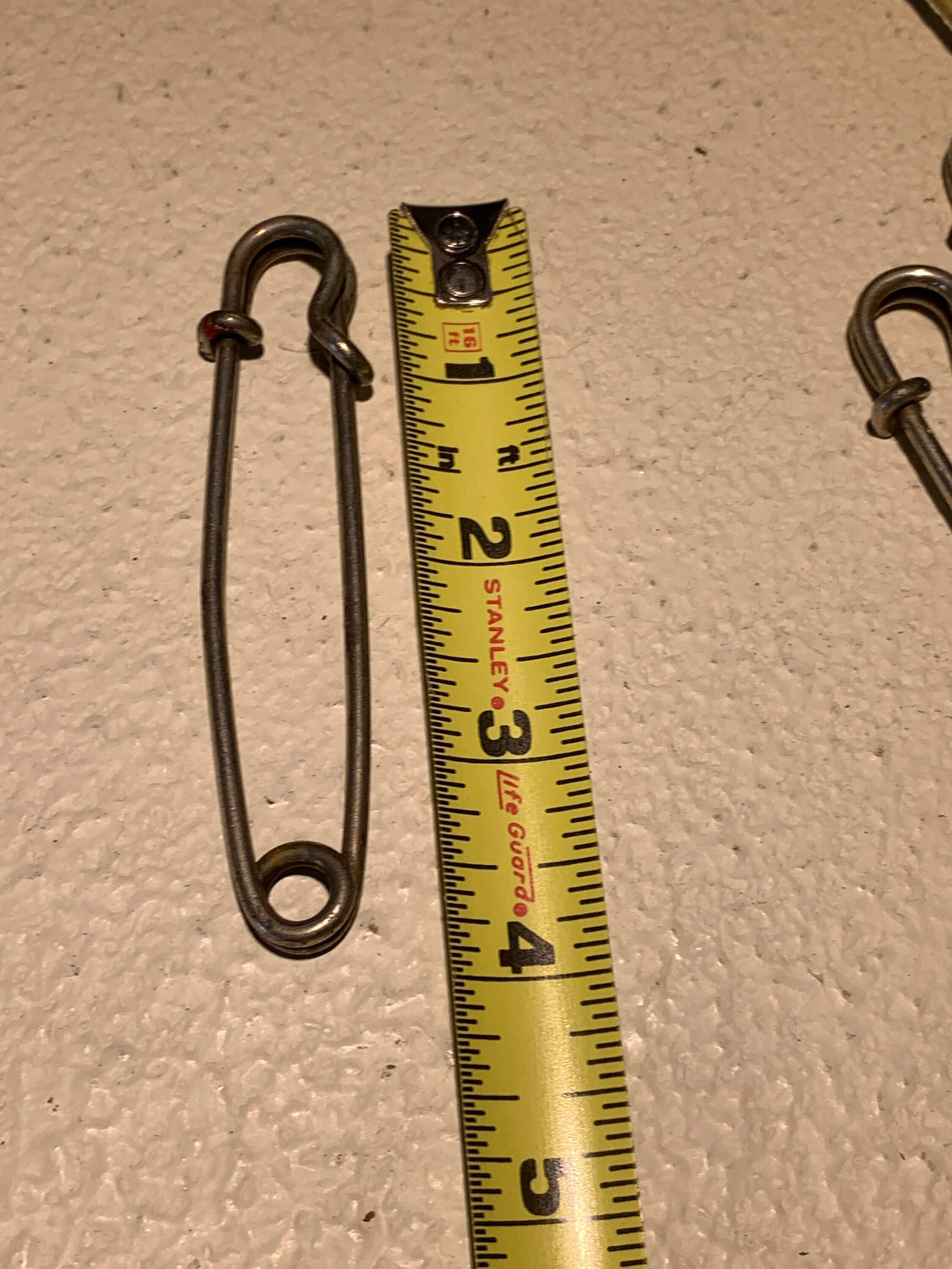 Metal Horse Blanket Pins Huge Safety Pin Fasteners 1950's Etsy