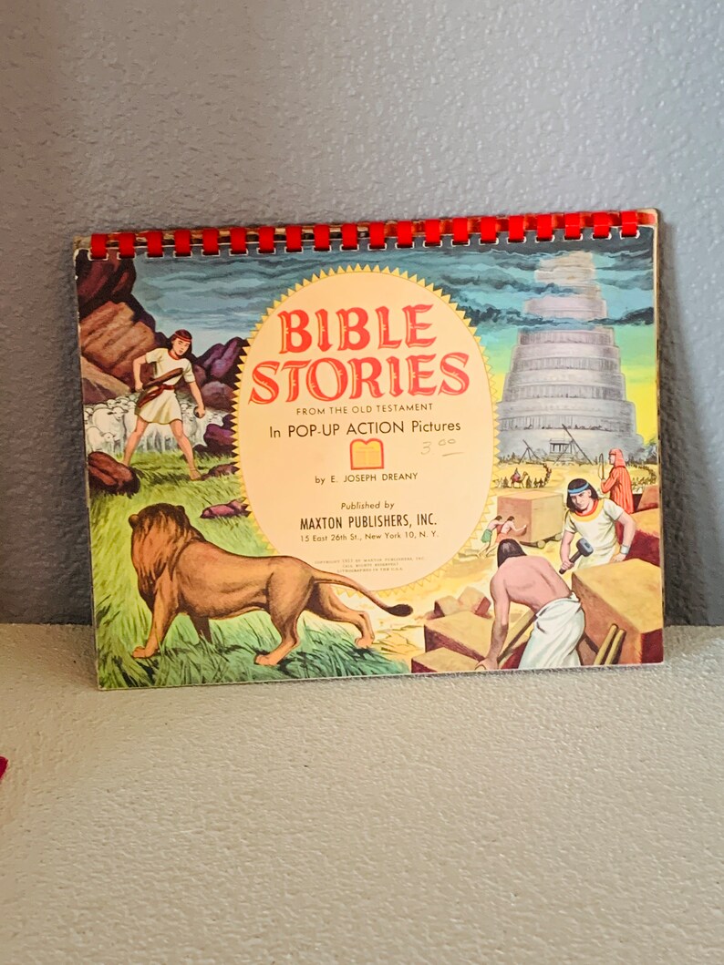 Bible Stories From the Old Testament POP UP Action Pictures - Etsy
