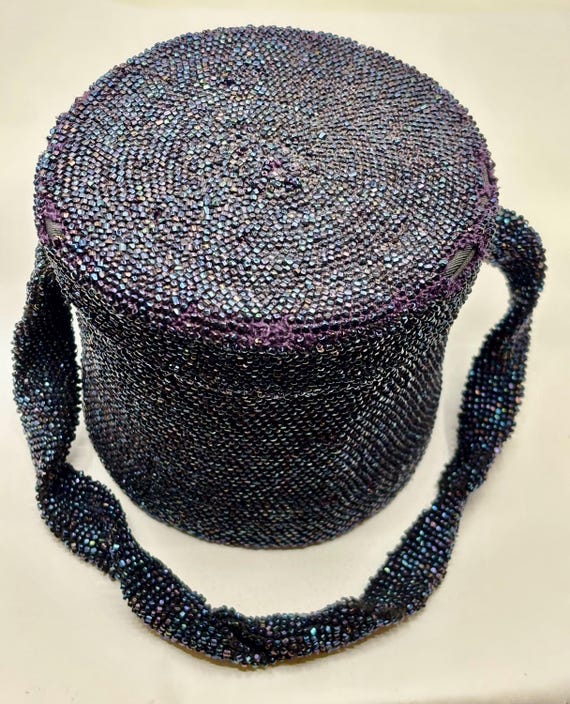 1940’s Carnival Beaded Box Purse