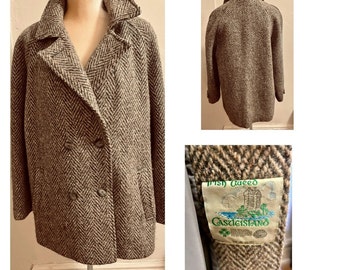 Vintage Woman’s Irish Tweed Jacket Medium