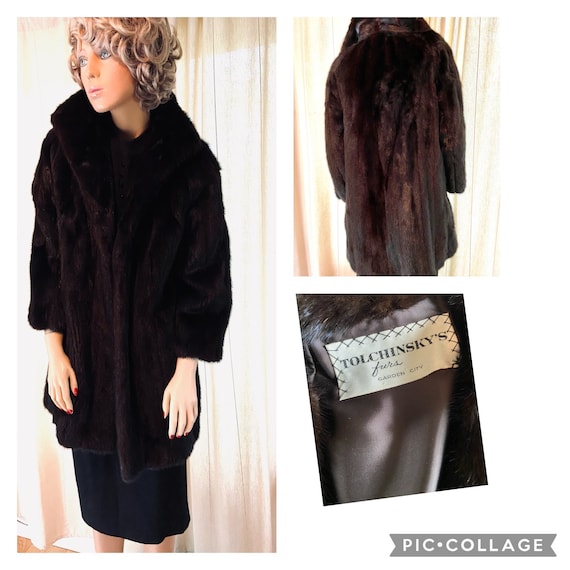 Vintage Mink Stroller Coat from Tolchinsky’s Gard… - image 1