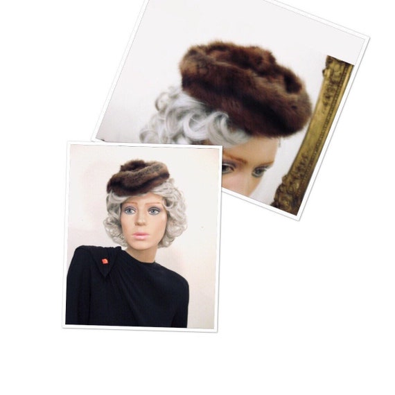 30s Sable Tilt Hat by McHernrys, Cleveland, Ohio