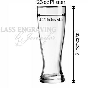 MR & MRS Hand Engraved Pilsner Beer Glasses with Last Name. Wedding Gift. Gift for Couple. Anniversary. Bride Groom Toasting Glasses image 2