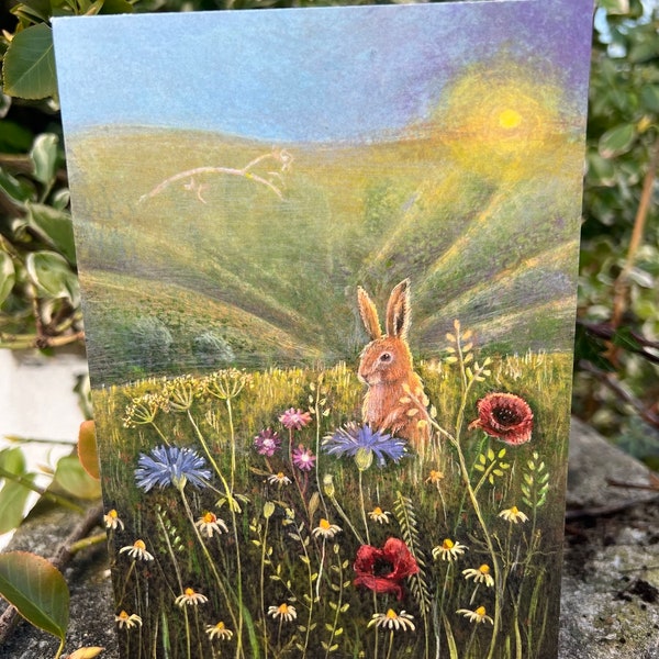 In the Meadow Greetings card by Hannah Willow.