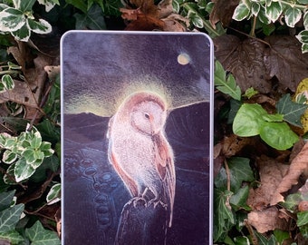 Night Owl Art Tin