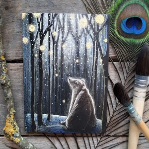 Carte de voeux Prédire la neige par Hannah Willow