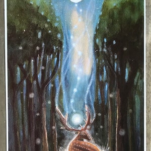 Full SRA3 Poster of &#39;Lord of the Forest Glade&#39; by Hannah Willow
