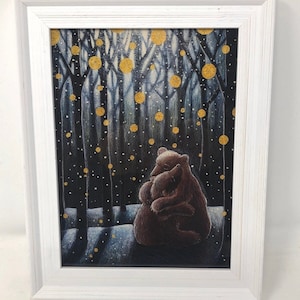 Framed Giclee print of 'The Winter Hygge' by Hannah Willow