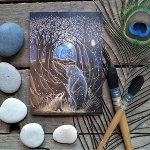 Wenskaart And He Was Made of Stars van Hannah Willow