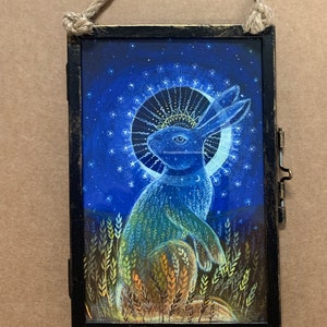 Print of 'Clothed with the Heavens' by Hannah Willow  framed in beautiful metal, hinged frame