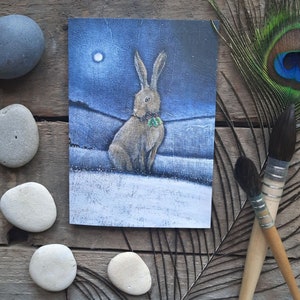 Carte de voeux Arnabet par Hannah Willow