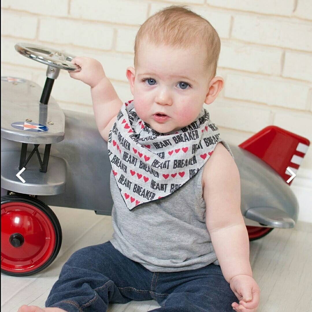 Baby Bandana Bib Baby Boy Bandana Bib Toddler Drool Bib Etsy