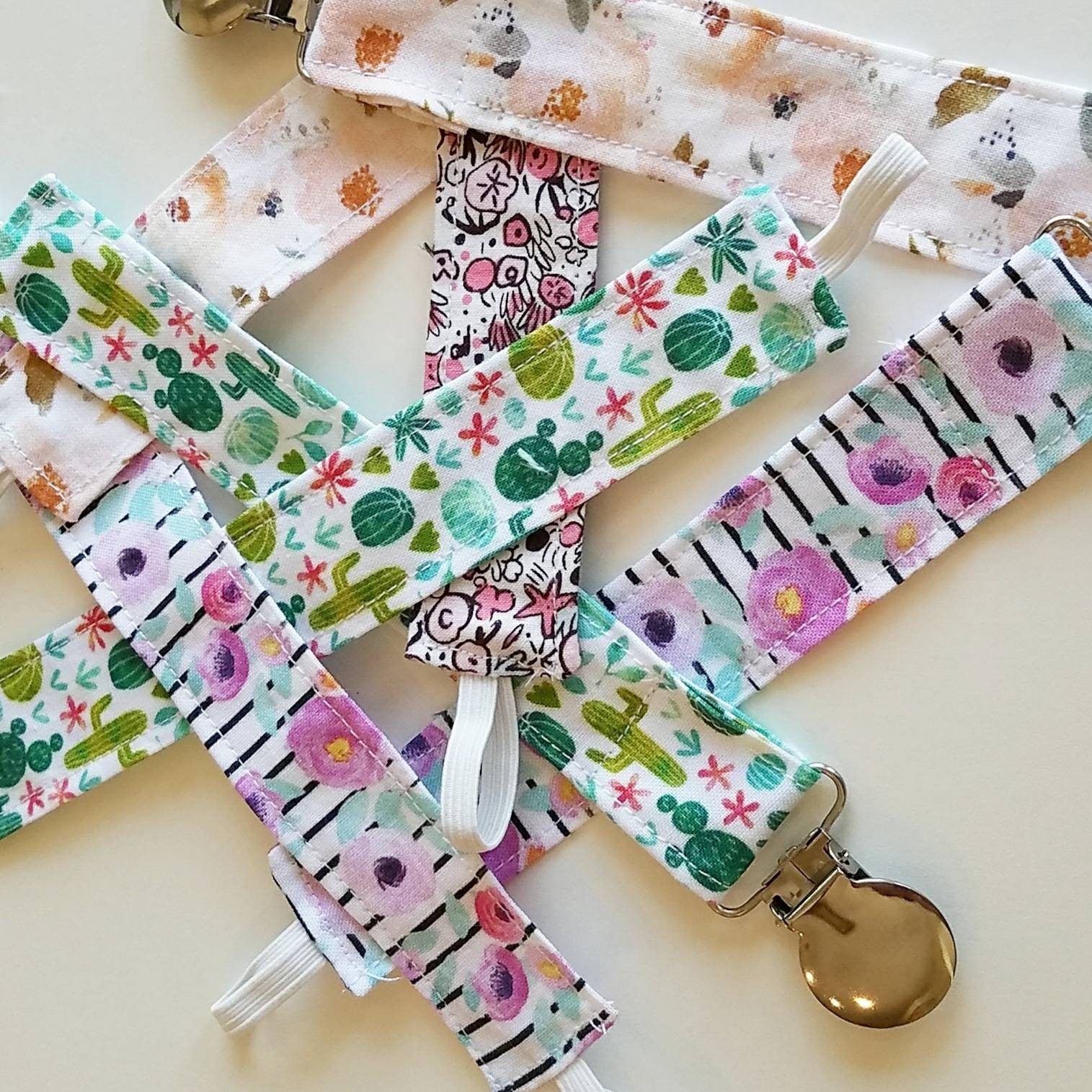 Wholesale Pacifier Clips Set of 10 Universal Clip for Etsy
