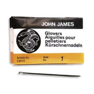 All Sizes John James GLOVERS NEEDLES - Great for Leather! Glover&#39;s Glover Sizes 1 - 12