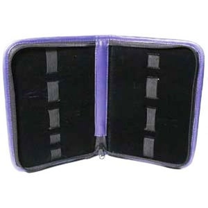 NINE (9) + Piece Jeweler's Took Case/Pouch - Purple