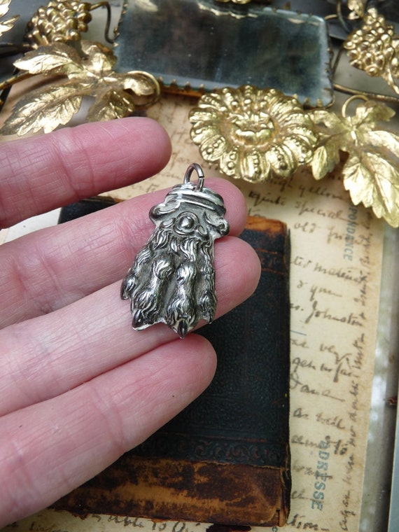 Antique French Lion Paw Charm, by RusticGypsyCrea… - image 2
