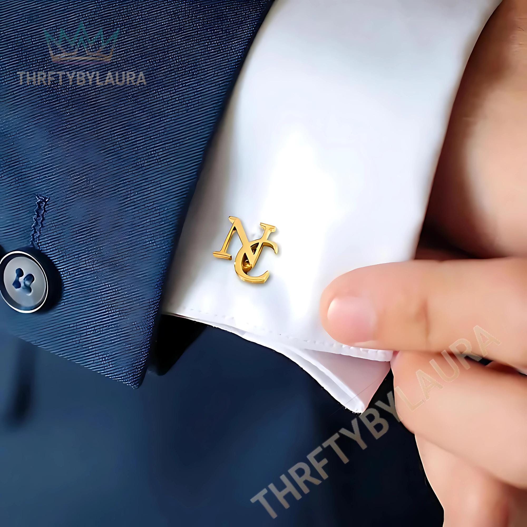 カフスボタン メンズ カフスボタン ​​機械式ムーブメント カフスボタン ​​シャツボタン カフスボタン カフス メンズ メンズビジネスメカニカルカフスボタン  結婚式 フォーマル 通勤(Gold) 結婚式パーティー用の機械式ムーブメント付きシャツボタンのカフスボタン