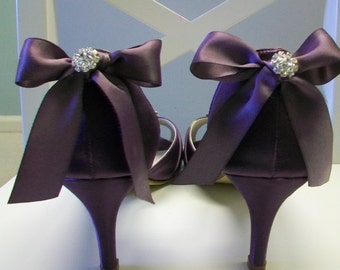 plum colored shoes for wedding