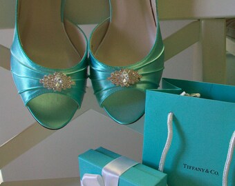 tiffany blue heels wedding