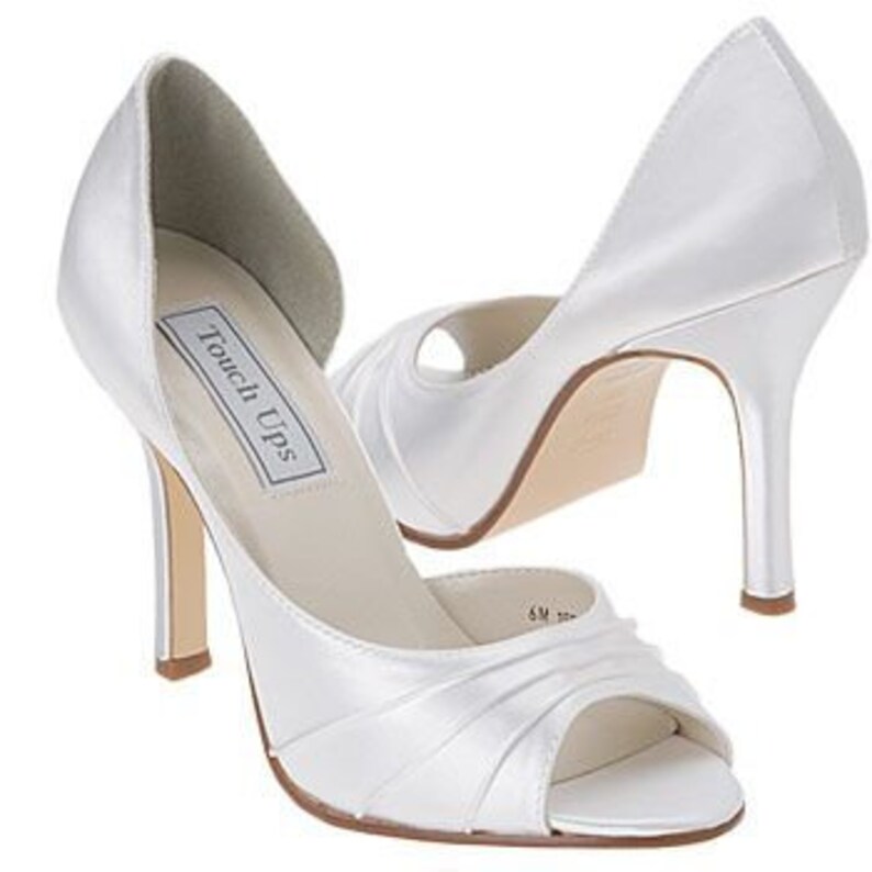 wedding shoes open toe