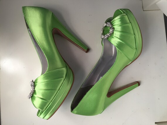 unique green heels