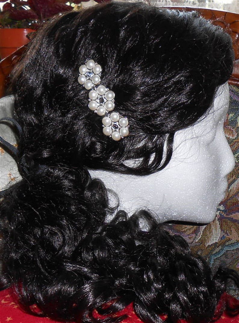 Bridal Hair Comb Flower Hair Combs Decorative Combs Sale Wedding Combs White Floral Comb Pearl Comb