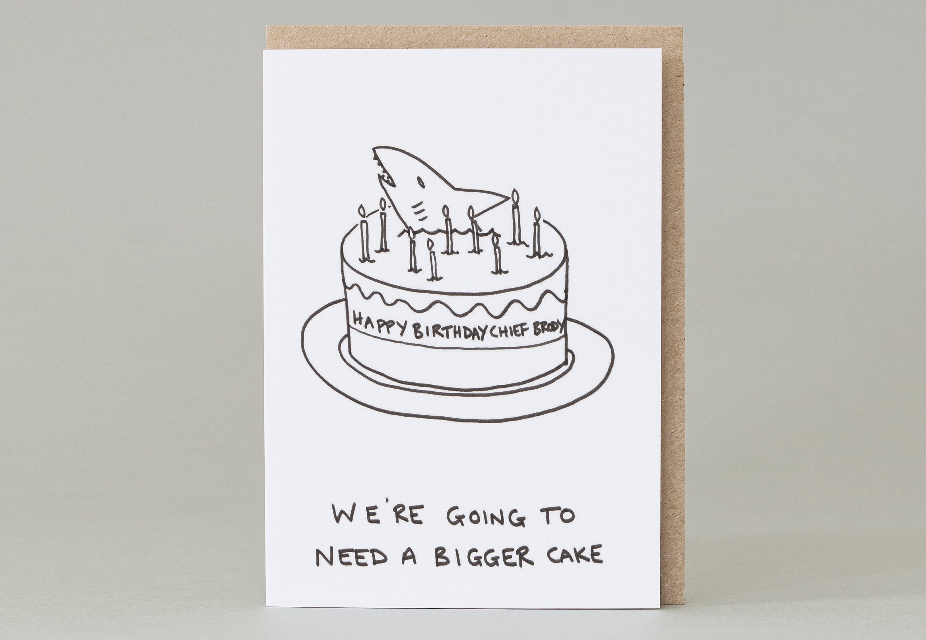 Nous Allons Avoir Besoin Dune Carte Danniversaire Plus Grand Etsy