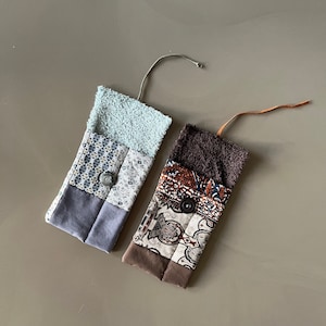 Zahnbürstenhalter, Patchwork Zahnpasta Beutel, Reise-Etui, waschbare Reise-Organizer, Geschenk für sie, Geschenk für Reisende