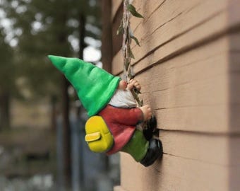 Garden Gnome with Yellow Backpack Yard/Porch/Home Decor Birthday Gnome Gifts