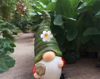 Tuinkabouter met schop Tuinbeeldje, veranda/tuin/binnendecor Cadeau voor moeder