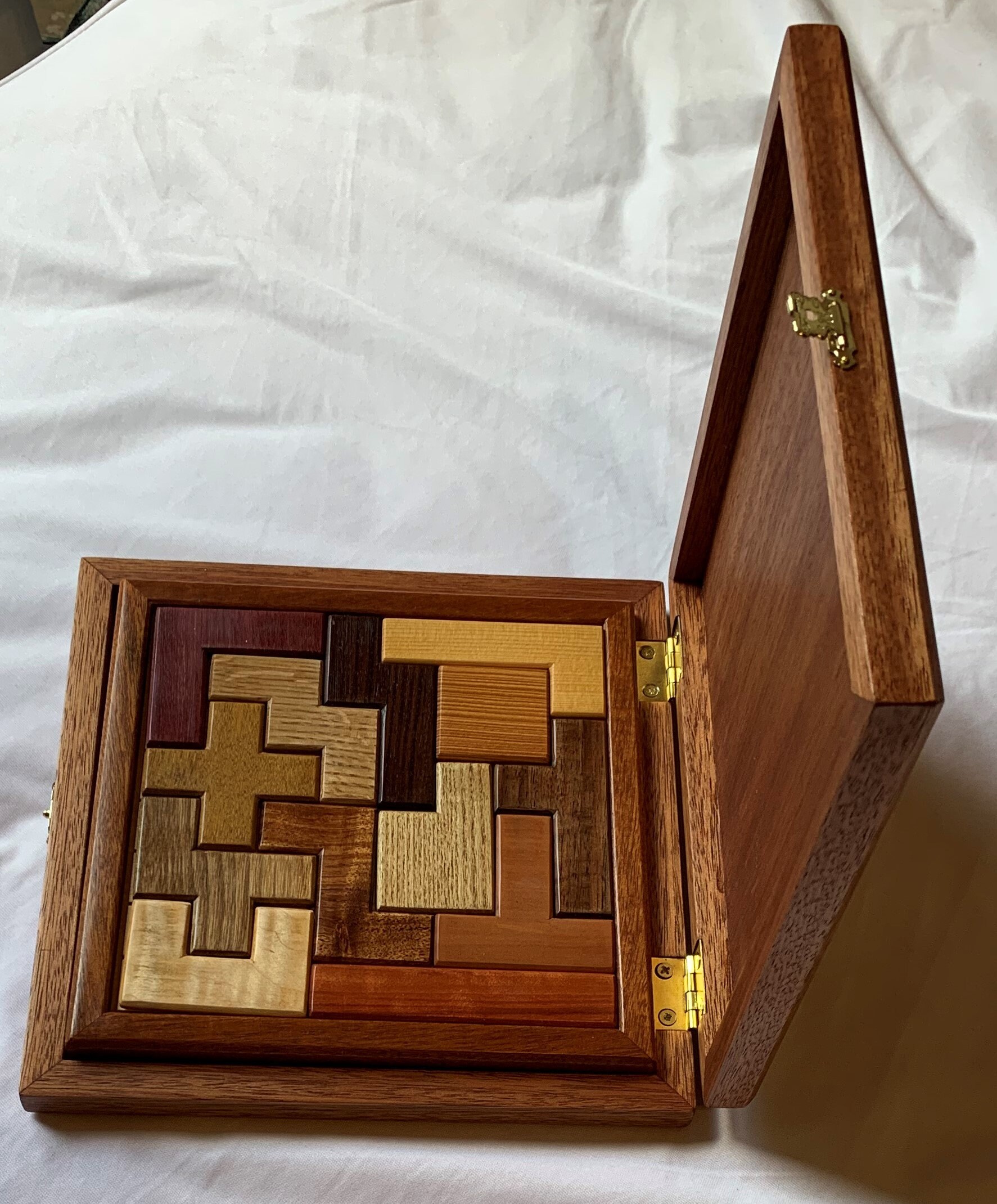 Pentominoes Wooden Puzzle - Etsy