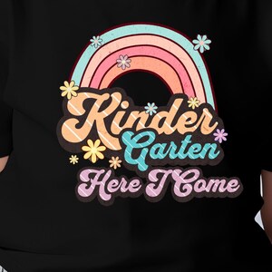 Kindergarten Here I Come PNG, Last Day of Pre K PNG, School PNG, Retro png Design, Last Day of School Sublimation, Digital Download