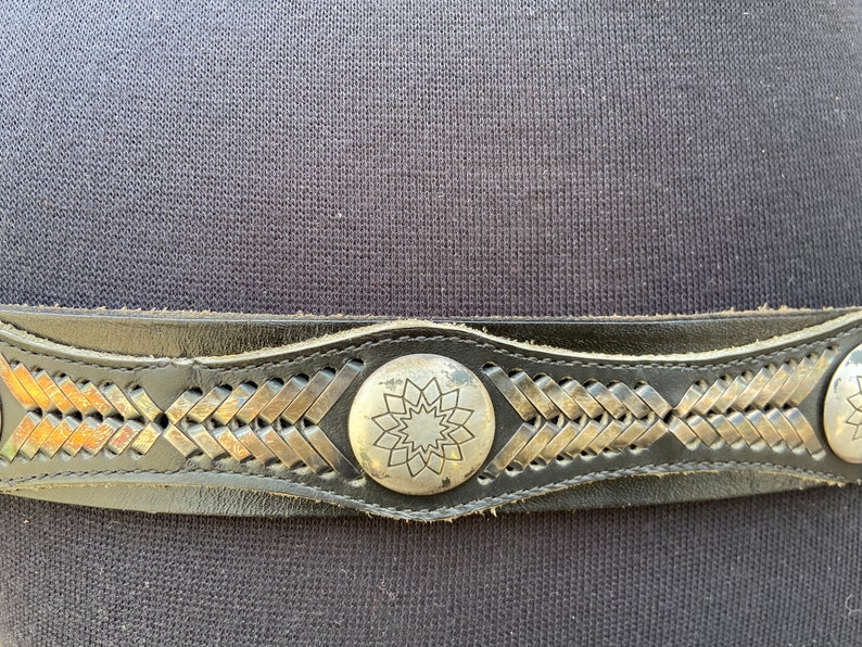 Vintage Frank Armstrong Navajo Sterling Ranger Belt Set With - Etsy
